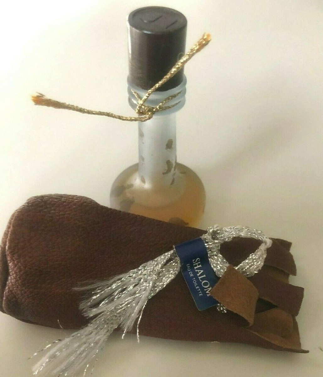 Perfume Bottle Judith Muller Vintage Miniature Handpainted Glass