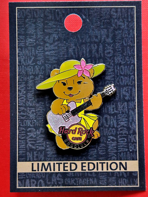 HRC Hard Rock Cafe Honolulu Hawaii Summertime Bear Series No2 Aloha LE300 new