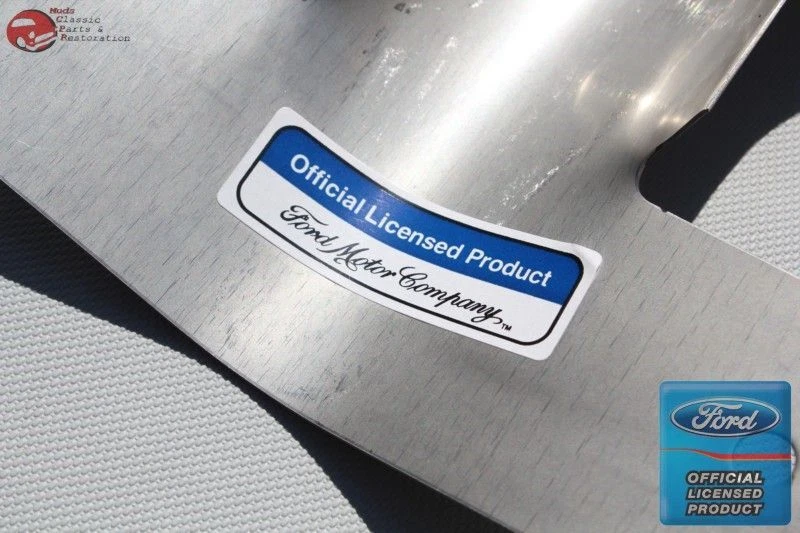 Camión Ford Logotipo Ovalado Personalizado Tubo de Escape Punta Deflector Protector Hot Rat Rod Foto 4 de 4