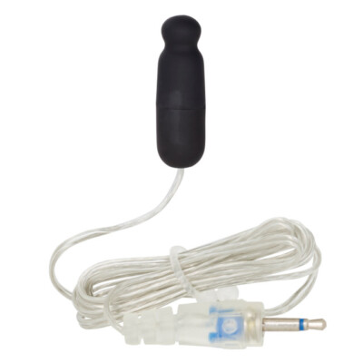 Sterling Collection Micro Size Velvet Cote Warming Bullet Vibe w/ Plug-in Jack