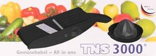 TNS 3000 All in ONE Gem&uuml;sehobel schwarz