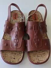 Vintage Sandak Plastic Sandal. Unisex Mexico Size 28. NOS.