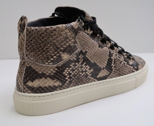 Balenciaga Arena Python High Top Men's Leather Sneakers EU 39 Brand New - Picture 10 of 15