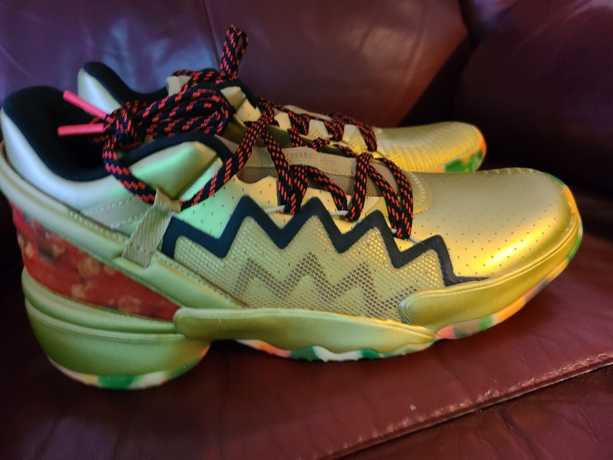 NEW ADIDAS ISSUE #2 GUMMY BEARS METALLIC GOLD FV89638 11 Donovan  Mitchell