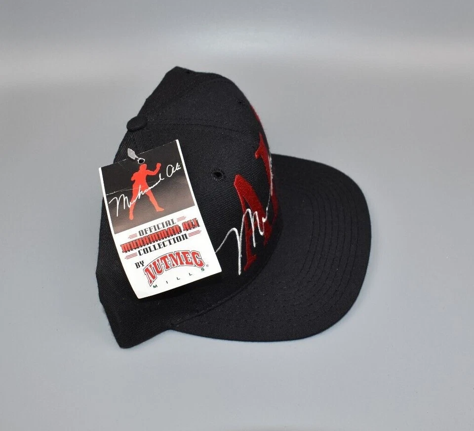 Muhammad Ali Nutmeg Mills Vintage Wool Snapback Cap Hat - NWT - Image 2 of 4