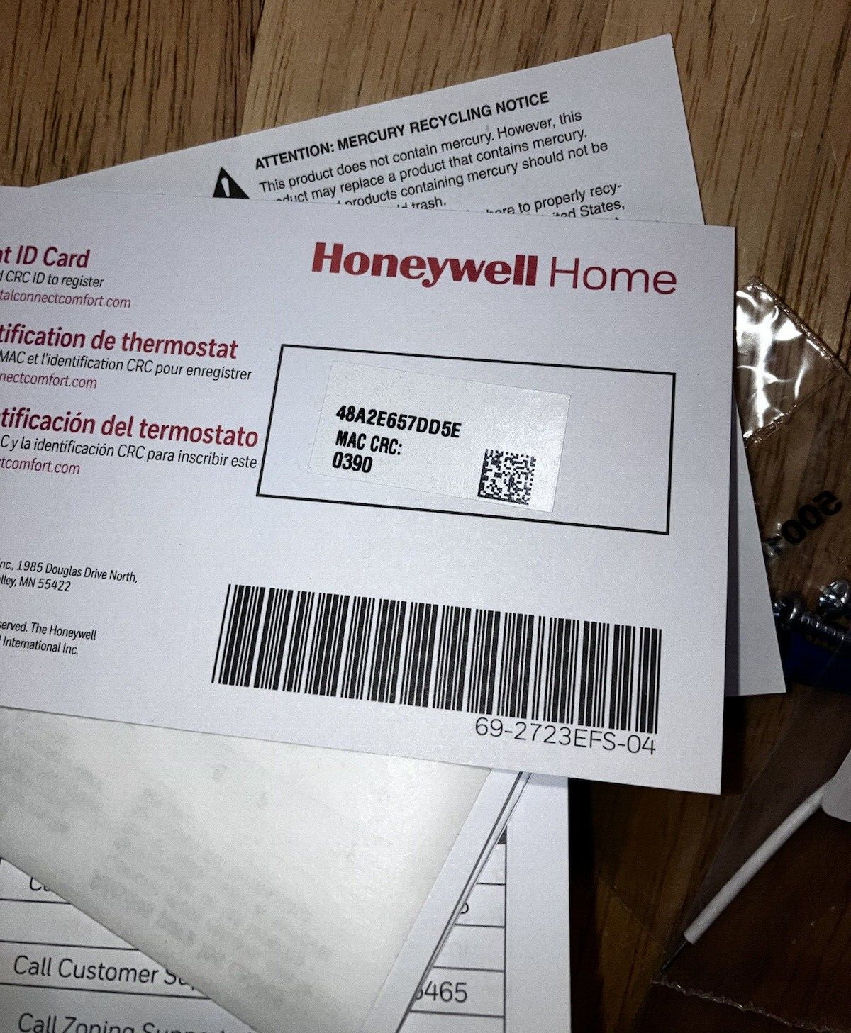 Honeywell Home RTH9585WF1004 Wi-Fi Smart Color Thermostat