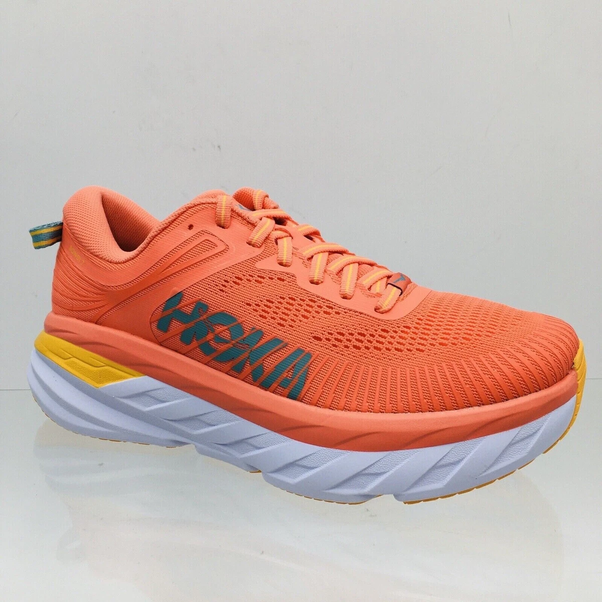 SALE Hoka One One Bondi 7 Camellia Costal Shade Women s Running Shoes Size 9.5 B