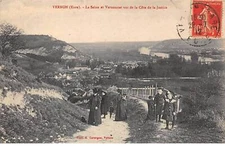 27 - VERNON - SAN58383 - La Seine et Vernonnet seen from La Côte de la Justice