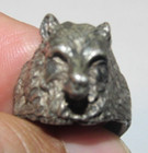 925 STERLING SILVER KODIAK GRIZZLY BEAR BAND CHUNKY RING Size 7.5 — photo 3