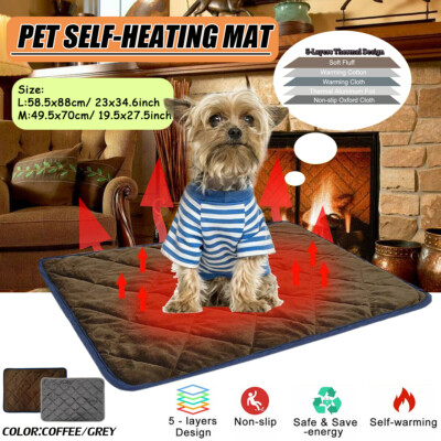 ZWTPGKRD Selbstheizende Hundematte - Nicht-elektrisch Wärmekissen