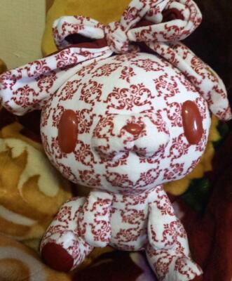 Chax GP Gloomy All purpose bunny rabbit #509 TEXTILLIC Red TAITO F/S