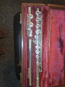 Artley 15-0 Open-Hole  C-Foot Flute, USA, Very Good Condition