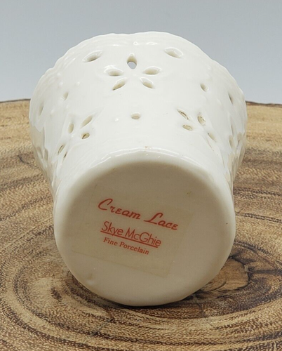 Skye McGhie Cream Lace Votive/Candle Holder REPLACEMENT - Picture 5 of 5