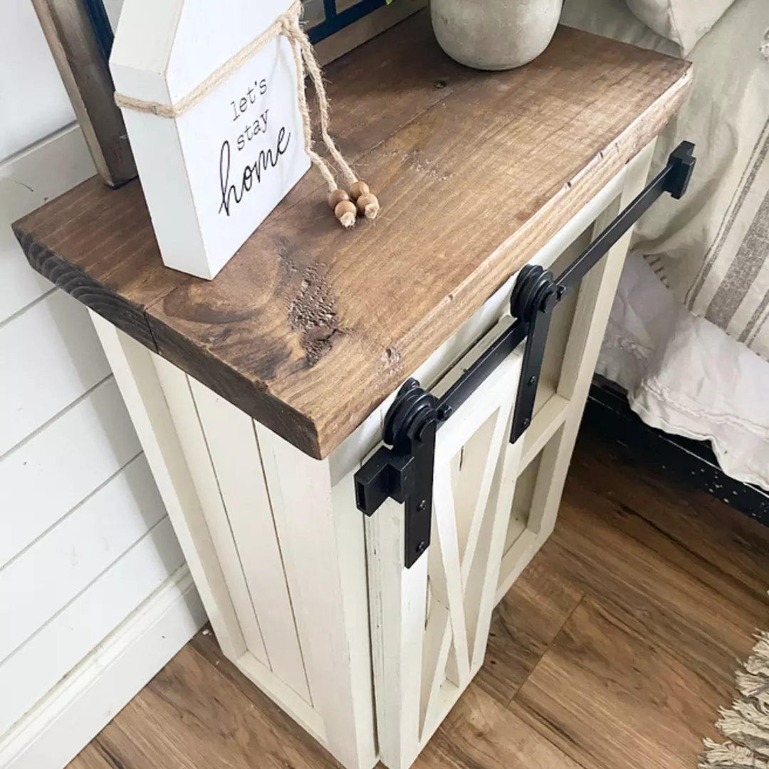 Farmhouse night stand wooden nightstand nightstand rustic