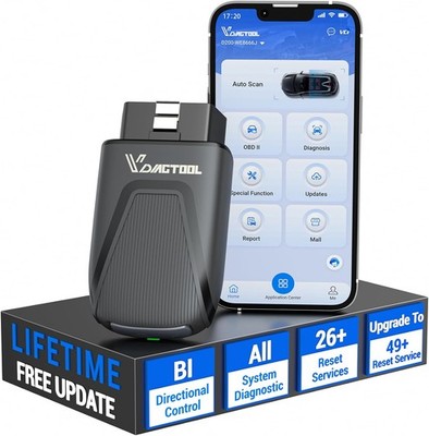 VDIAGTOOL D200 Bluetooth Bidirectional OBD2 Scanner Full System Diagnostic FCA