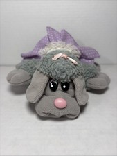 Tonka Pound Puppies Furries Gray Poodle Plush 1980