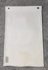 Caraway Canvas Lid Organizer Beige Without Hooks