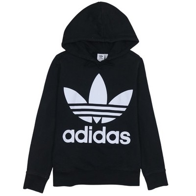 Schwarzer Damenpullover Hoodie Größe 12 von Adidas