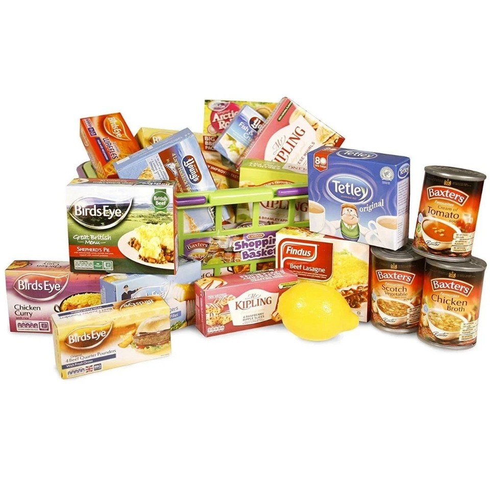Kids Pretend Grocery Playset Role play Toy Shopping Basket Play Food 2 kids-pretend-grocery-playset-role-play-toy-shopping-basket-play-food-2