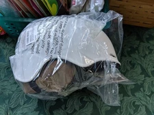 New Outdoor Master Ski/Snowboard Helmet- White Unused Large