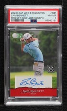 2023 Leaf Pro Set Golf Auto 79/265 Sam Bennett #PSGF-SB1 PSA 8 Auto h1k