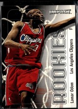1999-00 SkyBox Impact Lamar Odom #100 Los Angeles Clippers