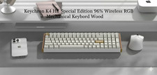 Keychron K4 HE Special Edition 96 Wireless RGB Mechanical Keyboard Wood