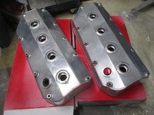 Mopar Used 1966-71 Plym Dodge 426 Hemi Polished Aluminum Valve Covers 110-6005