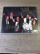 Kliq Quad Signed 8x10 Beckett Loa Signed By Nash Hall Hbk And Xpac Wwe