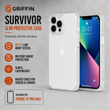 Official Griffin Survivor (iPhone 12 Pro Max) Case Shockproof MIL-STD-810G Cover