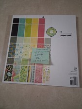 Basicgrey Urban Prarie Collection 36 sheets 2008. Out Of Print..rare Scrapbook