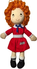 Vintage 1982 Little Orphan Annie Rag Doll Plush Applause Knickerbocker Toy
