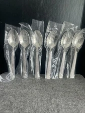 6 REED & BARTON CRESCENDO II Teaspoons Stainless 18/10 Flatware