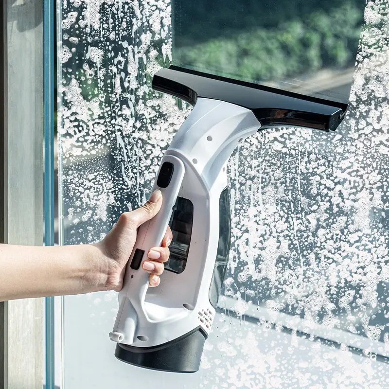 Multifunctional Electric Cordless Window Cleaner Machine White Cordless ...