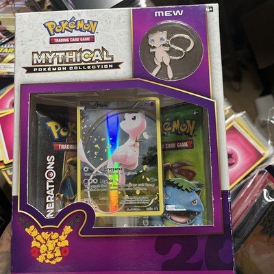 pokemon trading card game mythical Pokemon 3 Card Ultra Pack
