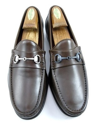 Allen Edmonds ''VERONA II'' Italian Men's Dress Loafers 9.5 D Brown (592N)