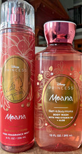 2pc Set DISNEY MOANA 1x Fine Fragrance MIST  1x BODY WASH Bath and Body Works