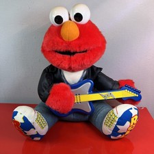 Vtg Tyco 1997 Rock N Roll Elmo Guitar Plays Music Sings and Shakes Tested Works