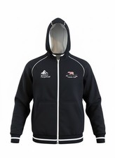 Leader Club Mens Rowing Hoodie Zipped Medium Unisex