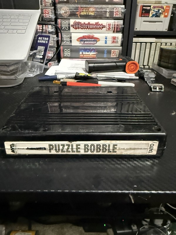 Neo Geo Mvs puzzle bobble *Read description*
