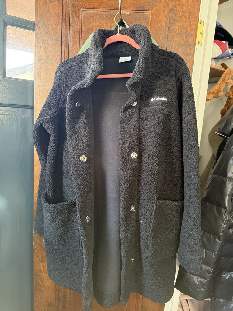 Columbia Woman’s Fleece Columbia Jacket Large￼