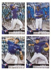 2021 Bowman Platinum Top Prospects ICE Foil - TORONTO BLUE JAYS Team Set 