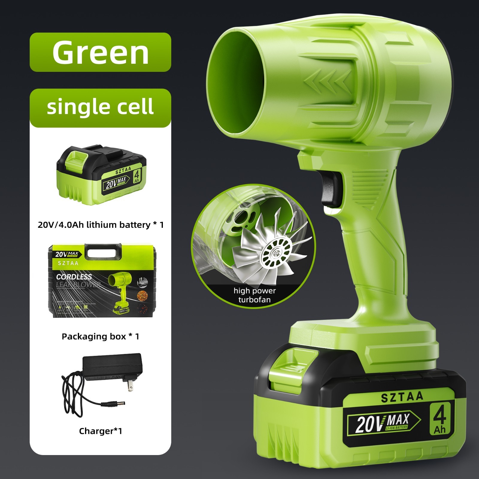 Handheld Blower  Super Power For Yard, Lawn, Driveway