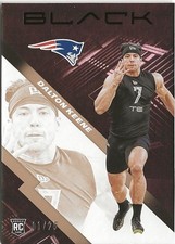 2020 Panini Black Dalton Keene Copper RC 01/25 New England Patriots