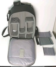 Cwatcun DSLR Camera Backpack Case Black Water...