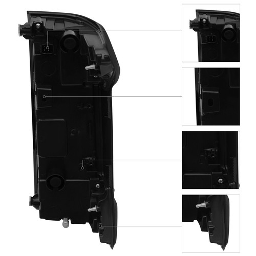 For 2024-2025 Toyota Tacoma Rear LED Tail Light Lamp Brake Light Driver Side LH - Foto 5 di 17