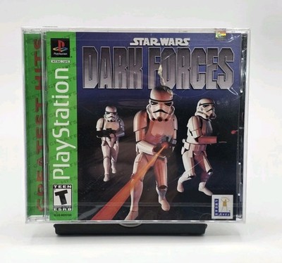 Star Wars Dark Forces Sony Playstation 1 PS1 Brand New Tear On Seal & Cracks 