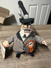 NWT Disney Store Nightmare Before Christmas 8" Mayor Mini Bean Bag Plush Vintage