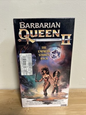 Barbarian Queen 2 - The Empress Strikes Back (VHS, 1992) Factor Sealed OOP