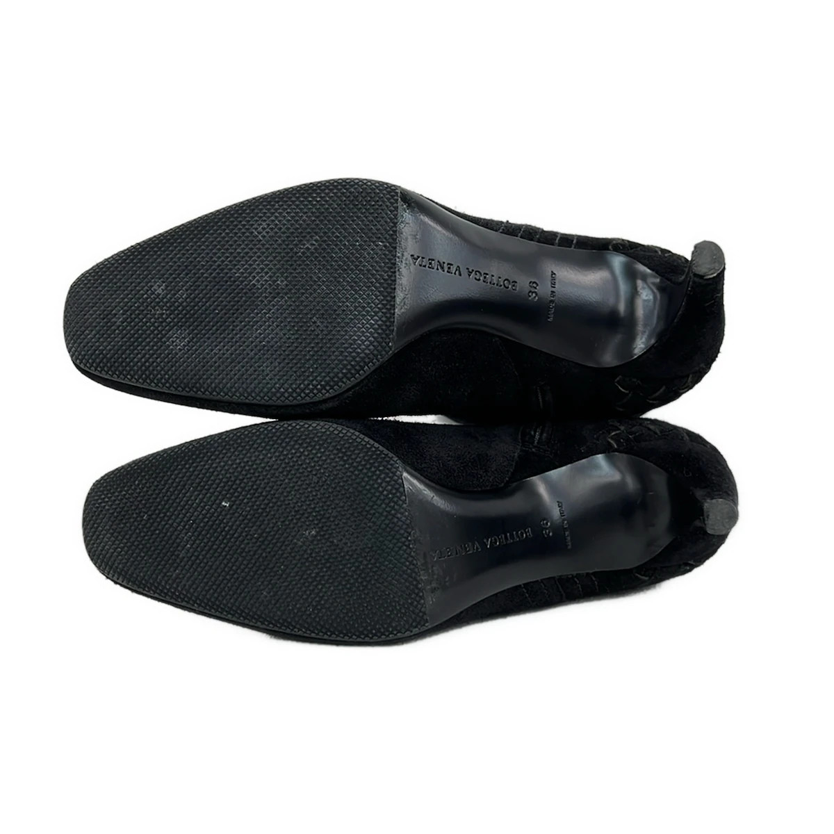 BOTTEGA VENETA - Black Suede Women's Boots thumbnail 4